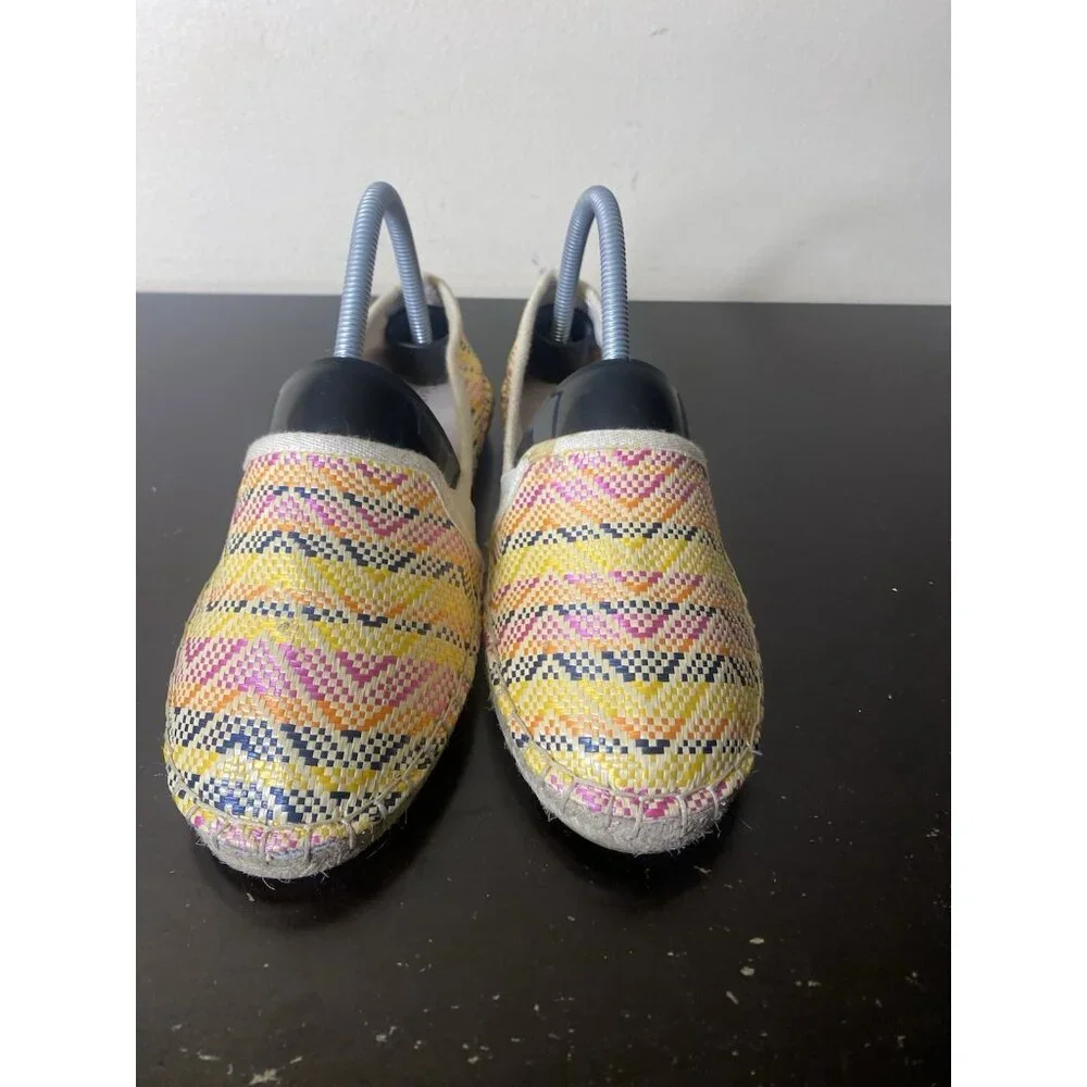Charter Club Joeey Espadrille Flat Multicolor Slip On Shoes Size 8M